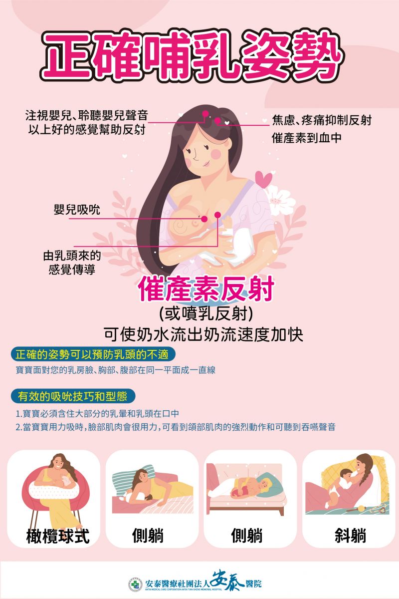 正確哺乳姿勢